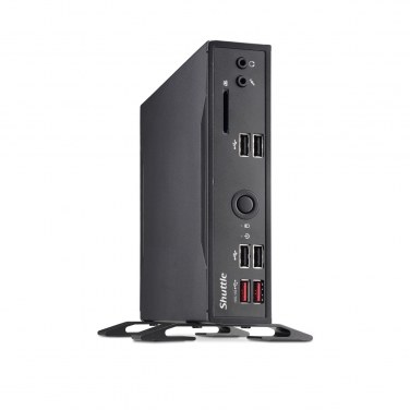 SHUTTLE DS20U7 SHUBB041153 Shuttle DS20U7 Slim-PC fanless barebone / Core i7 10510U / 2x LAN - RS232 - VGA