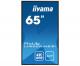 IIYAMA LH6552UHS-B1 IIYEC141114 64,5p 4K IPS 8ms 500cd/m² VGA-3xHDMI-DVI-DP 2xUSB RJ45 RS232C Remote 2x10W Noir