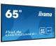 IIYAMA LH6552UHS-B1 IIYEC141114 64,5p 4K IPS 8ms 500cd/m² VGA-3xHDMI-DVI-DP 2xUSB RJ45 RS232C Remote 2x10W Noir