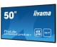 IIYAMA LH5052UHS-B1 IIYEC141109 49,5p 4K VA 8Ms 500cd/m² VGA-3xHDMI-DVI-DP 2xUSB RJ45 RS232C 2x10W Noir