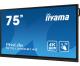 IIYAMA TE7512MIS-B1AG IIYEC041092 74,5p-Tact 4K IPS 8ms 400cd/m² 1xVGA-3xHDMI 5xUSB USB-C 2xRJ45 RS232C 2x10W Remo