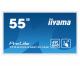 IIYAMA TF5539UHSC-W1AG IIYEC041082 55p Tact 4K IPS 8ms 500cd/m² VGA-2xHDMI-DP RS232C RJ45 2x8W Blanc