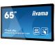 IIYAMA TF6539UHSC-B1AG IIYEC041083 65p Tacti 4K IPS 8ms 500cd/m² VGA-2HDMI-DP RJ45 RS232C 2x8W Noir