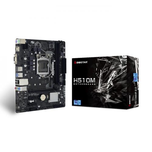 BIOSTAR H510MHP 2.0 BIOCM041414 BIOSTAR H510MHP 2.0 - MATX - LGA 1200 - 2x DDR4 - HDMI - VGA - M.2