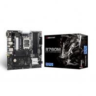BIOSTAR B760MZ-E PRO BIOCM041417 BIOSTAR B760MZ-E PRO - MATX - LGA 1700 - 4x DDR5 - 2x PCIE X16 - HDMI - DP - VGA