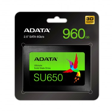 ADADD030820 ADATA 480GB SU650 SSD Ultimate 3D NAND 2.5p