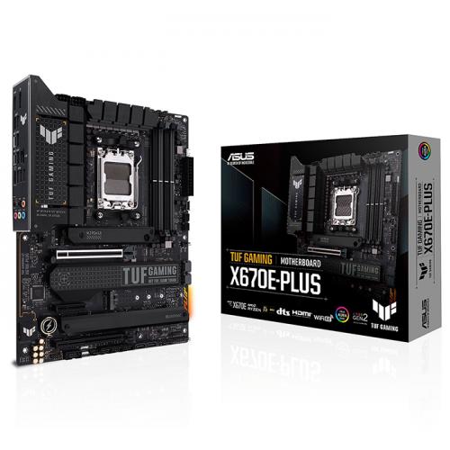 ASUS TUF GAMING X670E-PLUS - ATX - 4x DDR5 - 2x PCIE X16 - HDMI - DP - 4x M.2 