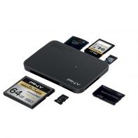 FLASHREAD-HIGPER-BX - PNY LECTEUR CARTE FLASH - USB 3.0 - HAUTE PERFORMANCE