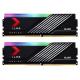 PNY XLR8 GAMING MAKO EPIC-X RGB - DDR5-6000 - 2x 16Go - CL40 - DISSIPATEUR