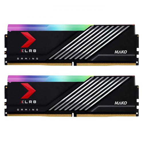 PNY XLR8 GAMING MAKO EPIC-X RGB - DDR5-6000 - 2x 16Go - CL40 - DISSIPATEUR