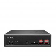 SHUBB041340 Shuttle DH32U5 Slim-PC barebone / Core i5 1135G7 / 4x HDMI - 2x LAN - RS232 / 90