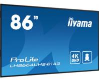 IIYEC143644 85,6p 4K IPS 24/7 8ms 500cd/m² 3HDMI RJ45 2USB 2x16W Noir