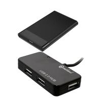 LOT00009321 Lot Bt. Ext. 2.5p x10 + Hub USB x10 offert (46330 x10 + 46527 x10)