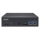 SHUTTLE DA320 SHUBB036689 Shuttle DA320 Slim-PC barebone / AMD AM4 65W TDP / 2xLAN RS232 3x video / 120W
