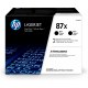 HP CF287XD HEWCO037341 Toner HP noir 87X Pack de 2 à rendement élevé