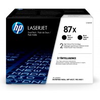 HP CF287XD HEWCO037341 Toner HP noir 87X Pack de 2 à rendement élevé