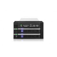 ICYDOCK MB901SPR-B ICYBT037396 MB992SKR-B Rack int. 2 baies 5.25p pour DD/SSD 3.5/2.5p SATA avec RAID intégré