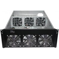 GENERIQUE 4W-6 NONBT030046 Boîtier RIG 4U pour 6 GPU