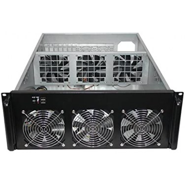 GENERIQUE 4W-6 NONBT030046 Boîtier RIG 4U pour 6 GPU