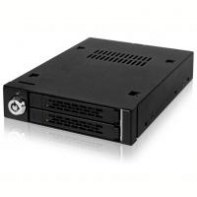 ICYDOCK MB992SK-B ICYMB021339 Rack amovible en métal pour 2 DD 2.5p SATA HotSwap