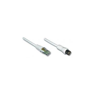 LINEAIRE TVRJG NONAU016361 Cordon RJ45 /Coax 9.52mm Mâle 75 Ohms 5m