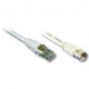 LINEAIRE TVRFG NONAU018579 Cordon RJ45 /Coax type F Mâle 75/100 Ohms 5m