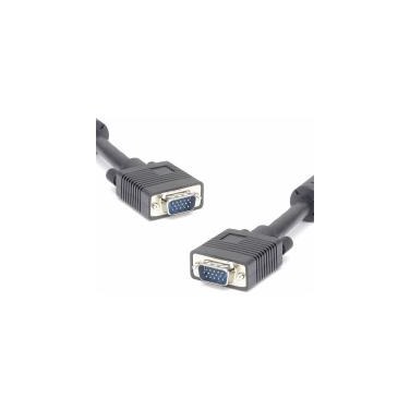 LINEAIRE PCHD156H/ 10M NONVI008428 Cordon VGA HD15 M/M 2 ferrites 10m