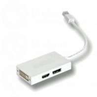 LINEAIRE ADHD760 NONVI021667 Adaptateur Mini Displayport-HDMI/DVI/DisplayPort MAC 0.10m