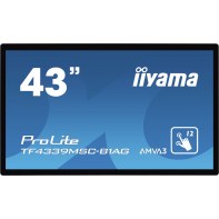 IIYAMA TF4339MSC-B1AG IIYEC138101 IIY 43p Tactile PCAP AMVA3 LED sans cadre 12 points 1920x1080 24/7 VGA/2xHDMI/DP