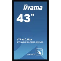 IIYEC138101 IIY 43p Tactile PCAP AMVA3 LED sans cadre 12 points 1920x1080 24/7 VGA/2xHDMI/DP