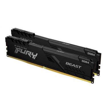 KINGSTON KF426C16BB1K2/32 KNGMM037863 Mémoire Kingston FURY Beast 32 Go (2 x 16 Go) DDR4 2666 MHz CL16